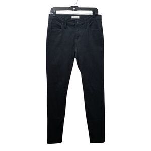 Madewell Jeans Women’s 30 Tall 8" Skinny Black Stretch Denim